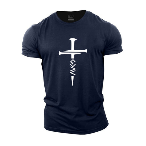 Men's God Is Greater Than The Highs And Lows Cotton T-Shirt